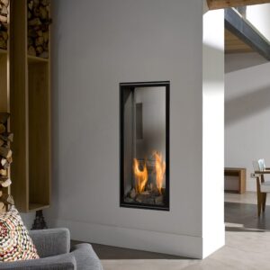 Bellfires Vert. Bell Medium Tunnel 3 Electric fire