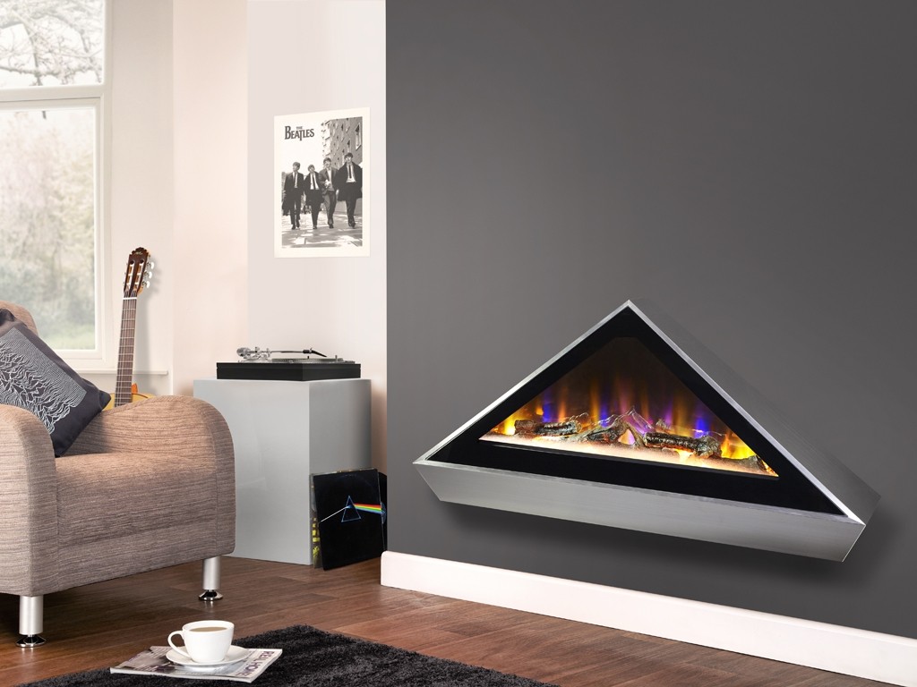 Electriflame VR Louvre - Wall Mounted Electric Fire