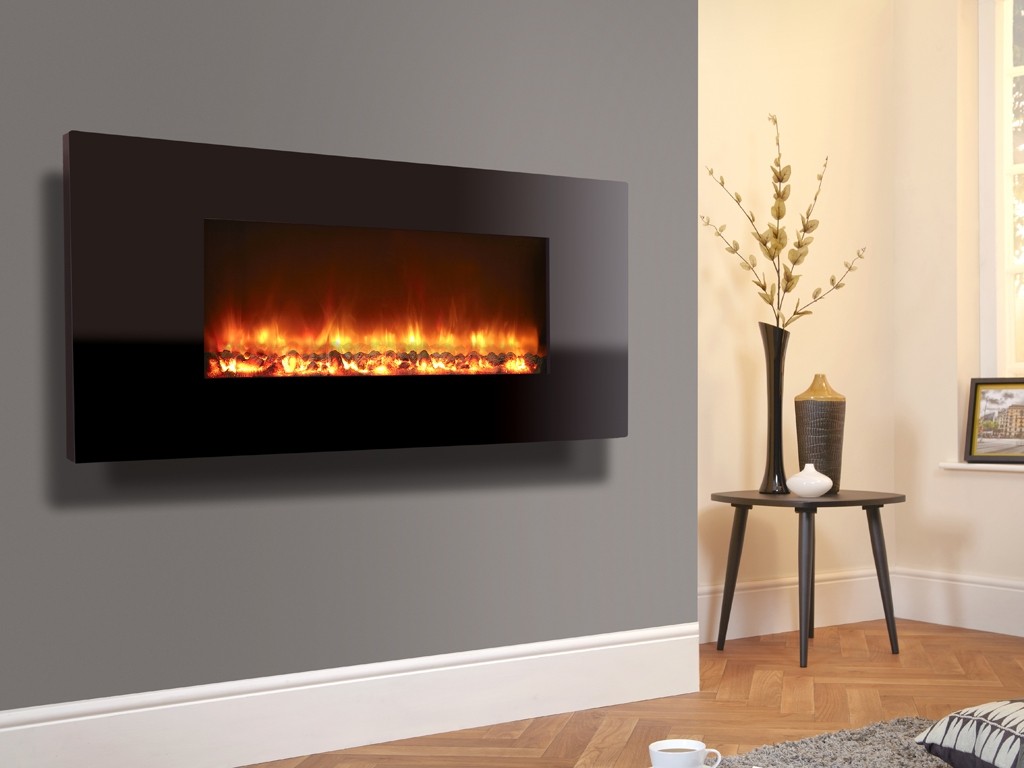 Electriflame XD Piano Black Electric Fire