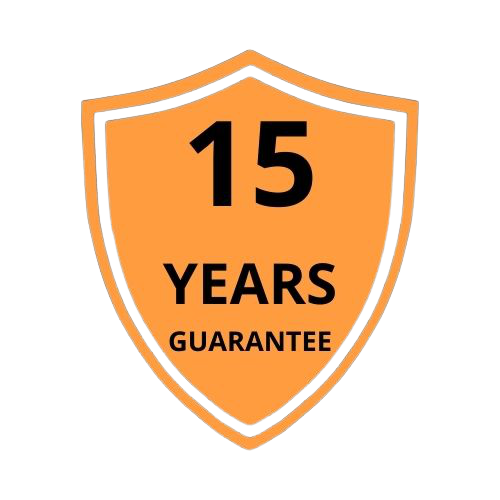 15 Years Warranty Guarantee Logo