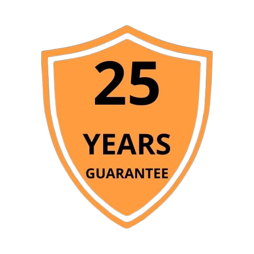 25 years Warranty Guarantee Logo