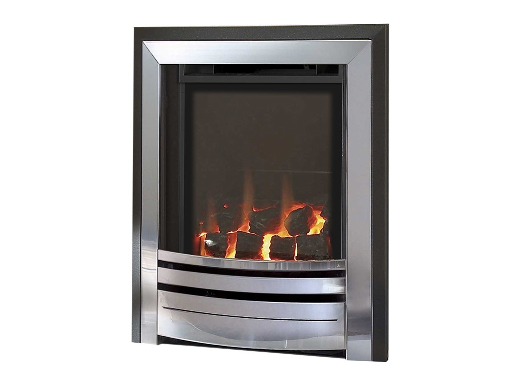 Verine Frontier HE Hearth & Wall Inset Gas Fire