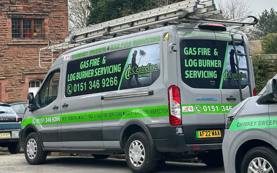 Chimney sweeping - van