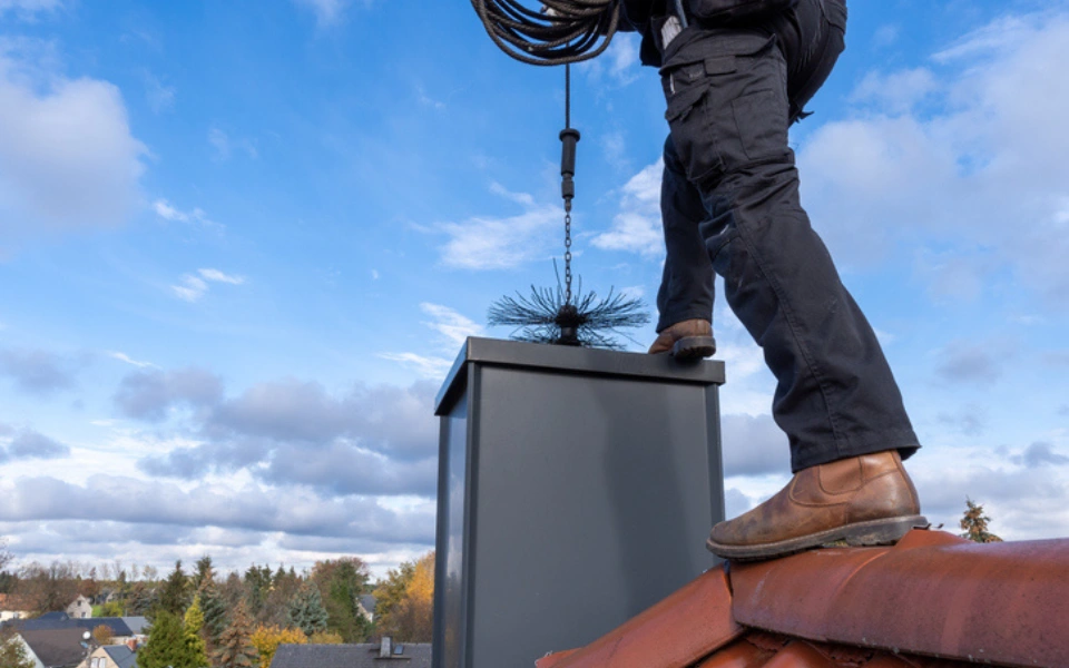 chimney sweep service
